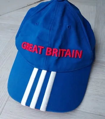 Rare Adidas Team GB Great Britain London 2012 Cap - SUPERB / BASEBALL • £13.99
