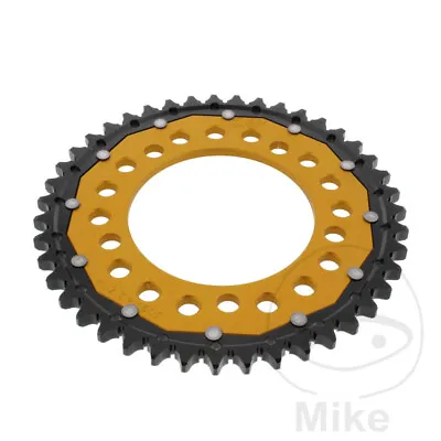 Sprocket Dual 43 Teeth Pitch 530 Gold ZF For Honda 1000 VTR F Fire Storm • £74.52