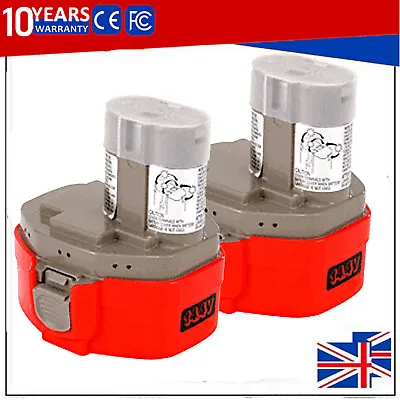 2-PACK For MAKITA 14.4 Volt PA14 1435 1420 14.4V Ni-MH Battery 1434 1433 4.8Ah • £25.49