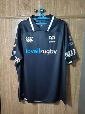 Neath-Swansea Ospreys Canterbury Rugby Shirt Home 2017/2018 Jersey Men Size 3XL • £28.80