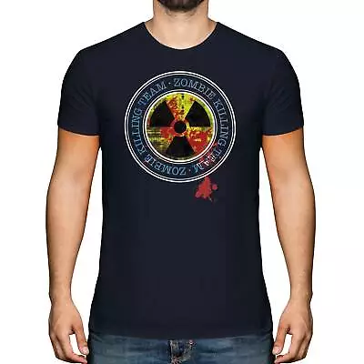 Zombie Killing Team Mens Funny T-shirt Top Blood Halloween Costume Fancy Dress • £9.95