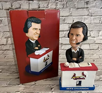 St Louis Cardinals Mike Shannon Bobblehead W/ Voice Chip SGA W/ Box • $39.99