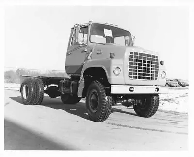 1969 Ford 7000 Diesel With Marmon-Herrington AWD Press Photo 0279 • $6.84