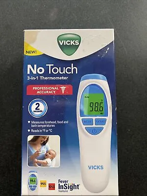 NEW Vicks No-Touch 3-in-1 Thermometer • $9.99