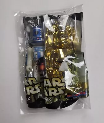 2008 Japan Celebration Star Wars Bearbrick R2-D2 & C-3PO Pepsi Keychain Pair • $20