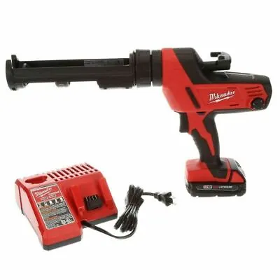 Milwaukee M18 Caulk Adhesive Gun Lithium Ion Cordless 10 Oz 18 Volt Power Tool • $386.95