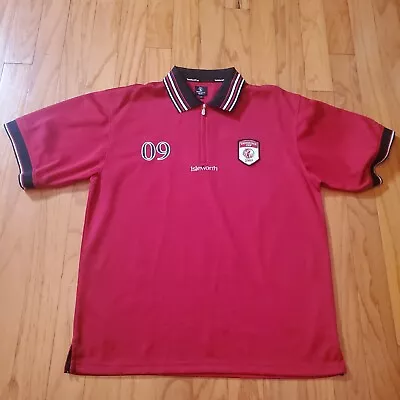 Mens Golf Polo Marshal Red Black XL Ian Poulter Design Tavistock Cup Isleworth • $16.22