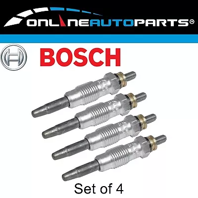 4 Bosch Glow Plugs For Mercedes-Benz Vito 638 2.3L OM601.942 Diesel 1998~1999 • $47.89