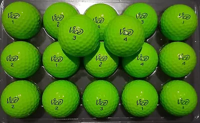 17 Vice Green Golf Balls - Mint/Near Mint - Free Tees • $29.95