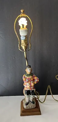 Vintage Accent Chinoiserie Monkey Decorative Table Lamp Oriental • $159