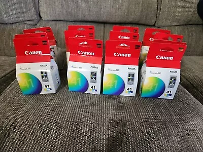 Canon Pixma 41 Color Ink Cartridge CL-41 Printer Ink Sealed E 12 Total • $0.99