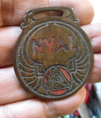 Early 1900's NYAL Pharmaceutical Drug Store Quack Medicine Watch Fob • $29.99