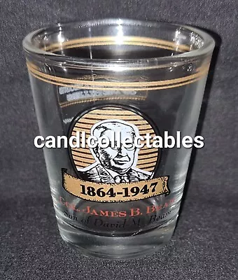 Six Generations Of Distillers Jim Beam Bourbon Shot Glass Great Used Condition • $30