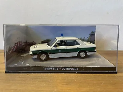 BMW 518 #66 007 James Bond Collection Model OCTOPUSSY DieCast Model 5 Series 525 • £10.95