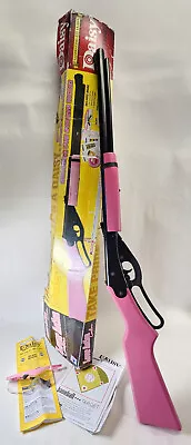 Vintage Mint Daisy BB Gun Pink Lever Action Carbine Air Rifle .177 Cal & Glasses • $89.99