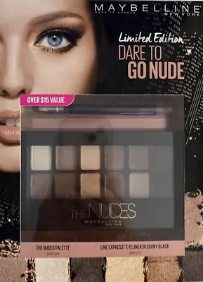 Maybelline Limited Edition Dare To Go Nude Eyeshadow Palette New In Box • $19