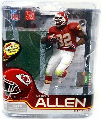 NFL Sports Picks Series 27 Marcus Allen Action Figure [Red Jersey] • $49.99