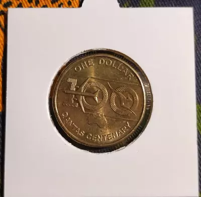 2020 Australia $1 Dollar Coin Centenary Of QANTAS Low Mintage Nice Condition • $3