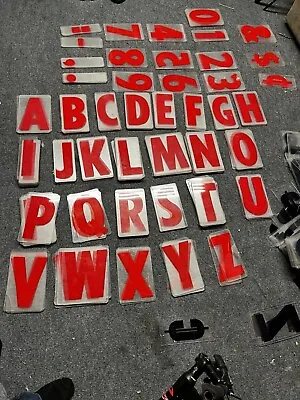 10 Inch Gemini Marquee Sign Letters Numbers Symbols RED Or Blue Over 250! • $250