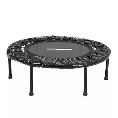 HolaHatha 36 Inch Foldable Mini Trampoline Fitness Rebounder W/Adjustable Handle • $59.99