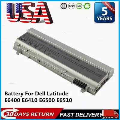 6/9 Cells W1193 Battery For Dell Latitude E6400 E6410 E6500 E6510 PT434 MP303 • $15.99