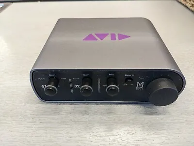 $160 • Buy Avid MBox Mini USB Audio Recording Interface 2 X 2 With Pro Tools Express
