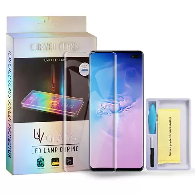 Tempered Glass Screen Protector Samsung Galaxy S9 S10 S20 S21 S22 S23 Plus Ultra • $9.99