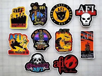 AFI Sticker Lot (10 Stickers) Punk Hardcore A Fire Inside Misfits Against Me Dri • $12.99