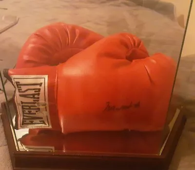 Muhammad Ali Autographed Boxing Gloves COA Steiner  • $2650