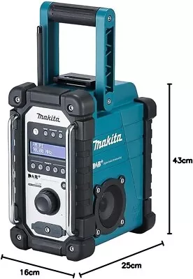 Makita DMR110 DAB/FM Job Site Radio BLUETOOTH • £184.99