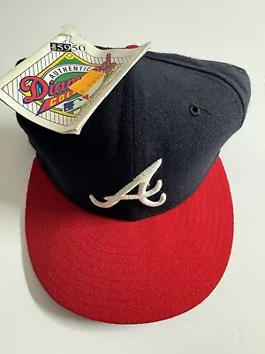 New Era Diamond Collection Atlanta Braves 7 1/4” Made In USA Vintage Hat W/ Tags • $39.99