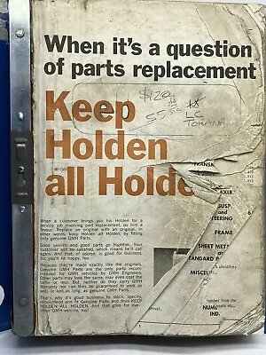 Holden LC Torana Parts Catalogue Spares Book Dash Panels Engine Gearbox Manual • $179.99