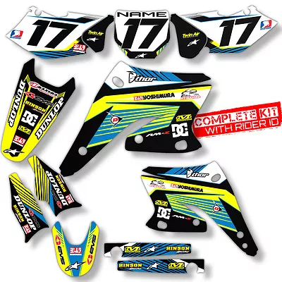 $115.16 • Buy Jr80 Graphics Kit Jr 80 Suzuki Graphic Kits Ridgeline : Blue / Yellow Decals