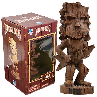 Rare Metallica Collectible 2005 SEG Kirk Hammett Tiki Bobble Head Figure- New • $95