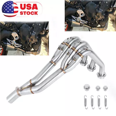 Stainless Exhaust Pipes System Header Pipes For Yamaha YZF-R6 YZF R6 2006-2014 • $165.19