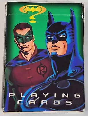 Batman Forever Official Playing Deck Cards W/ Robin Riddler & Two-Face 1994   • $1.95