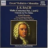 Johann Sebastian Bach : VIOLIN CONCERTOS NOS. 1 AND 2 CD (2001) Amazing Value • £2.03