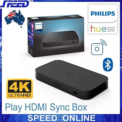 Philips Hue Play HDMI Sync Box - 4K Ultra HD - Bluetooth - WiFi App Control • $500