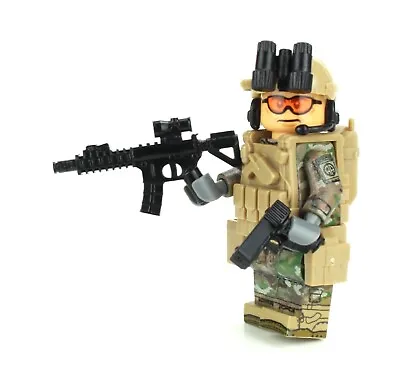 Army OCP 82nd Airborne Soldier Made With Real LEGO® Minifigure • $32.25