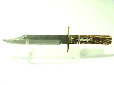 J. Russell & Co. GREEN RIVER WORKS HUNTING KNIFE With Stag Handle • $850