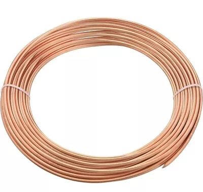 Copper Tube Refrigeration Copper Tubing Hollow Copper Pipe 3/8  OD X 5/16  ID • $33.98