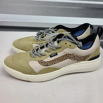 VANS UltraRange EXO SE Low Animal Stripe Shoes Leopard Men's 9.5 Women's Size 11 • $44.99
