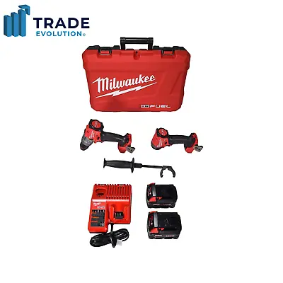 Milwaukee 3697-22 M18 FUEL 2-Tool Hammer Drill & Impact Driver Combo Kit • $319.99