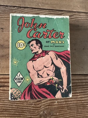 $44.99 • Buy John Carter Of Mars, Dell Fast Action BIg Little Book Softcover 1940 Filler Copy