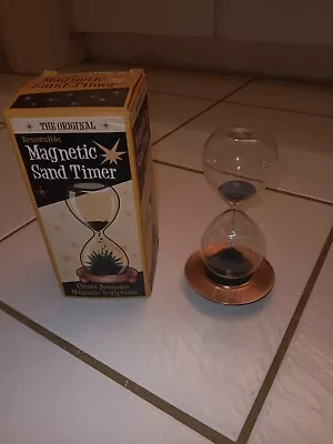 The Original ReversIble Magnetic Sand Timer Westminster INTERESTING SHAPES ACCUR • $13