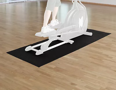 $190 • Buy Exercise Fitness Gym 2m Rubber Floor Mat Reduce Treadmill Weights Vibration