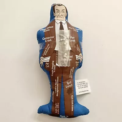 Mega Brand Novelty Office Voodoo Doll Voo Doo 10” Male Female Cloth Pins Blue • $12.99