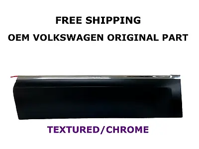 2018-2023 VW Atlas Rear Left Side Lower Molding TEXTURED/CHROME 3CN.854.949.D • $50