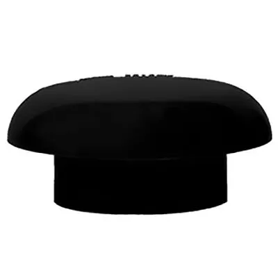 Soil & Vent Mushroom Vent Cowl PVCu Black 110mm • £18.41