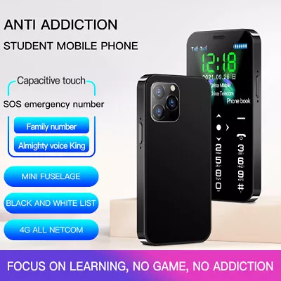 $56.04 • Buy World Smallest 4G Smartphone Soyes D13 Dual Sim 1.8in Student Mini Mobile Phone